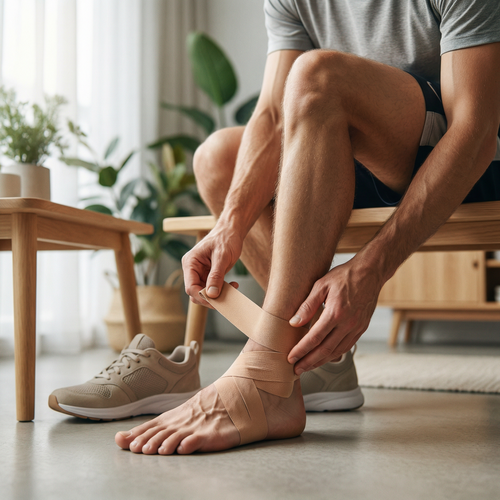 Shin splints tapen: zo tape je scheenbeenpijn stap voor stap