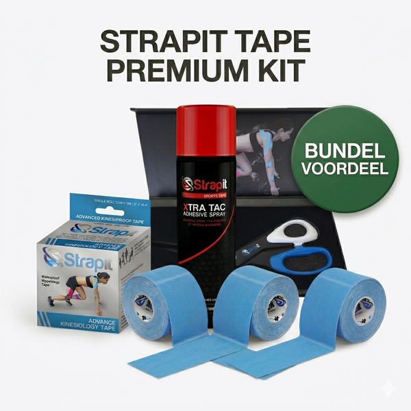Premium Kit - Kinesiology Tape + Spray + Schaar