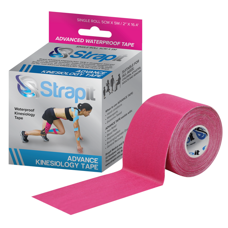 Advanced Kinesiologie Tape - ROZE / 5CMX5M / 1 - KINESIOTAPE