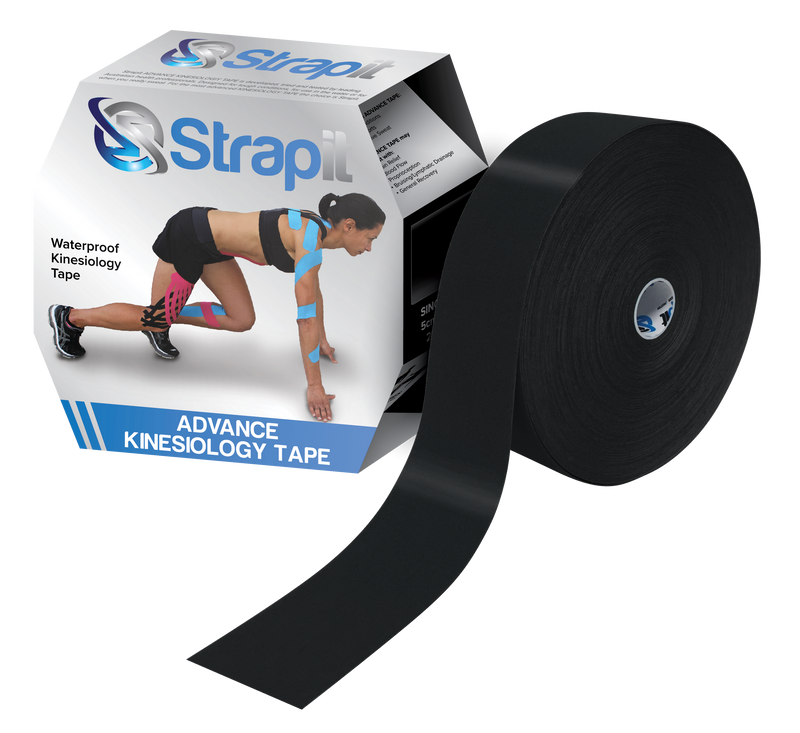 Advanced Kinesiologie Tape - ZWART / 5CMX31,5M / 1 - KINESIOTAPE