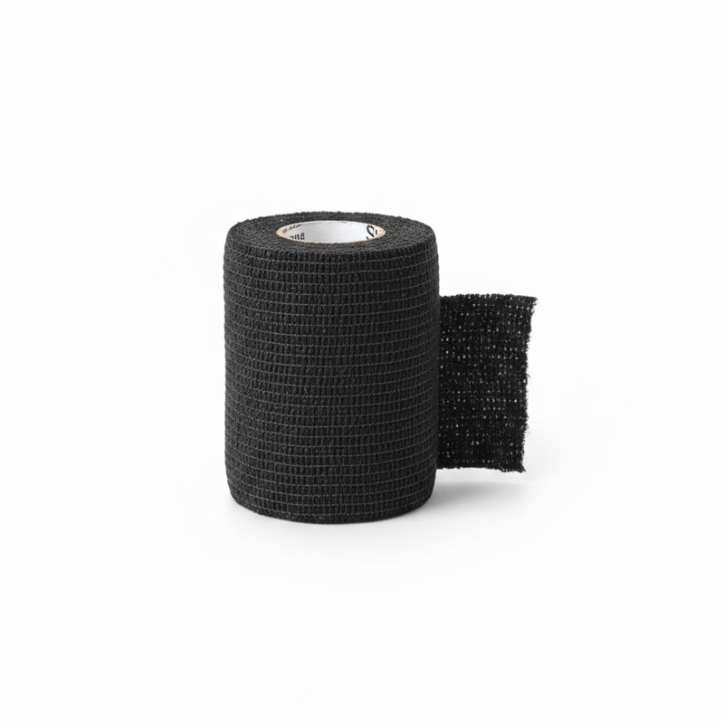 Easyrip Cohesive Bandage - ZWART / 75MMX4,6M / 12 - COHISIVE BANDAGE