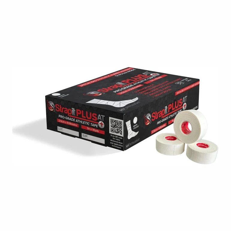 PLUS AT Sporttape - WIT / 12,5MMX10M / 24 - SPORTTAPE