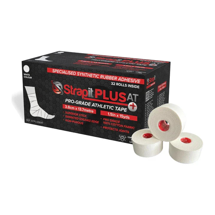 PLUS AT Sporttape - WIT / 25MMX10M / 12 - SPORTTAPE